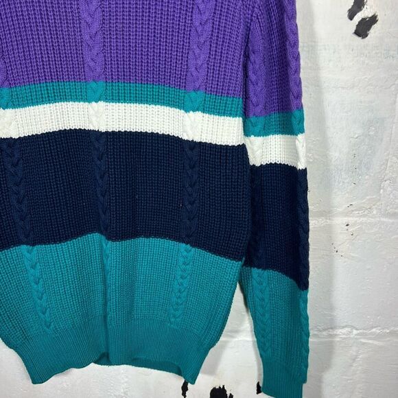Vintage Purple Sweater - Picture 6 of 8